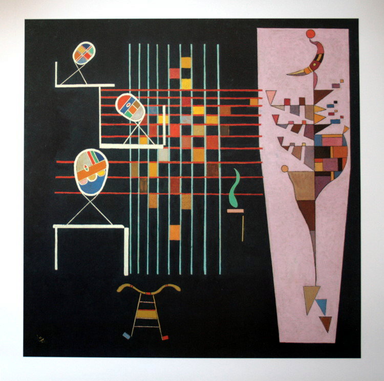 Poster Wassily Kandinsky Festes III 