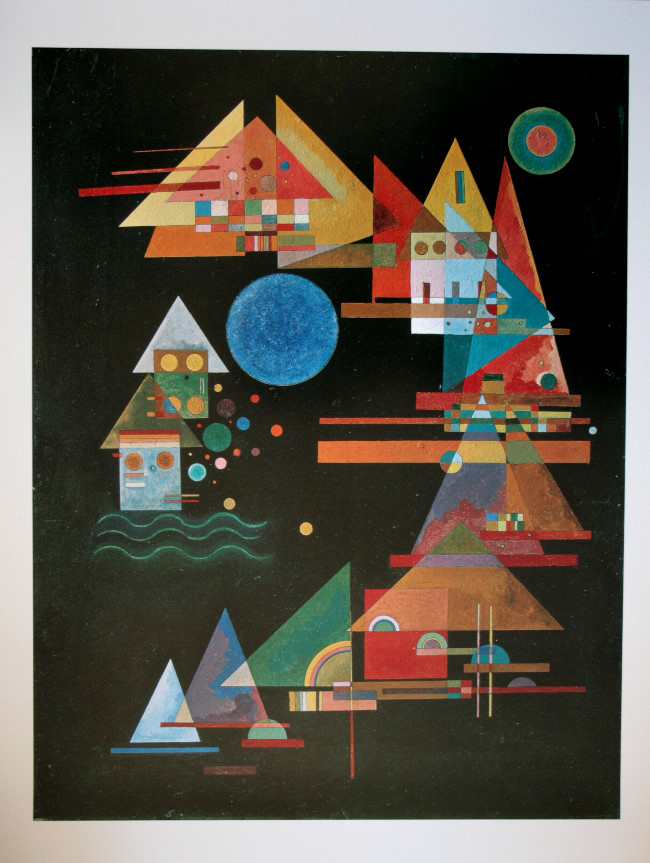 Stampa Kandinsky Spitzen Im Bogen 1927 Carta Satinata