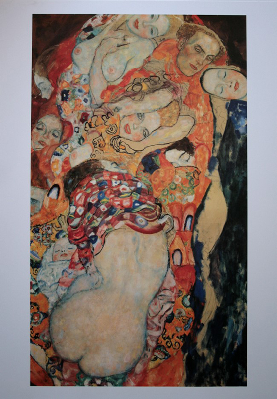 Gustav Klimt poster print, The bride, 1917-18