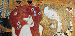 Lámina Gustav Klimt, Friso Beethoven (Detalle), 1902