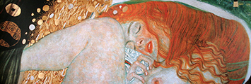 Lámina Gustav Klimt, Danaé, 1908