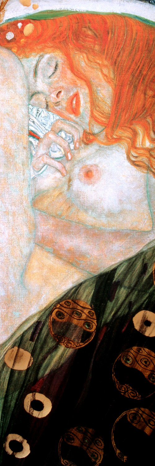 Gustav Klimt Fine Art Print, Danaé, 1908
