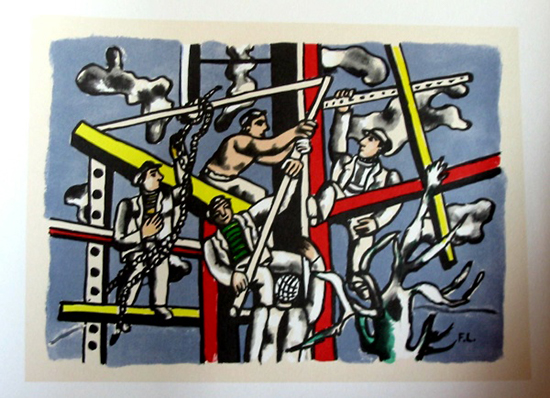 Lithographie originale sur vélin d'Arches de Raoul UBAC, Galeries, 1978 Lithographie originale sur vélin d'Arches de Raoul UBAC, Galeries, 1978