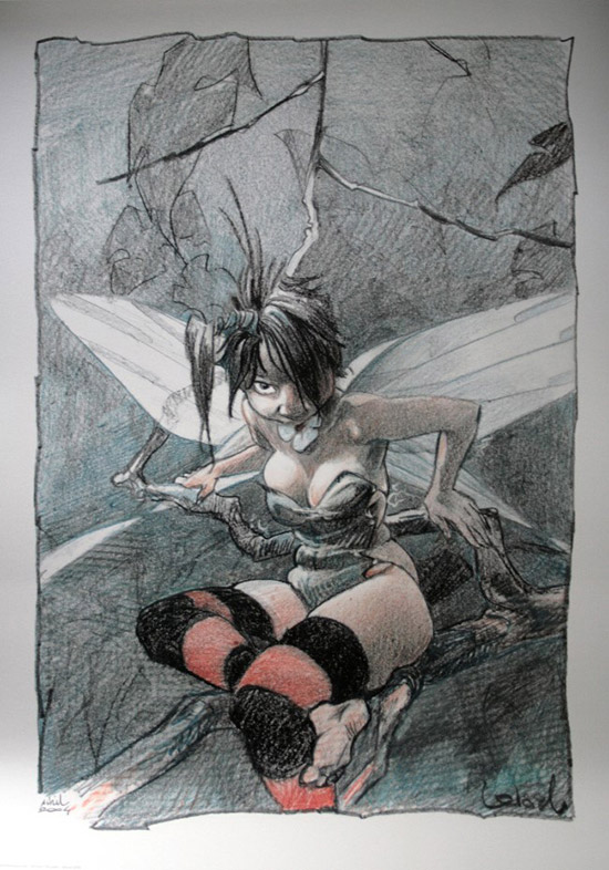 Régis Loisel Art print, Destins II
