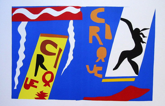 Lithographie Henri Matisse : JAZZ : Le cirque