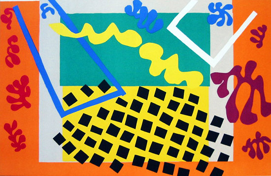 Litografìa Henri Matisse, JAZZ : Codomas
