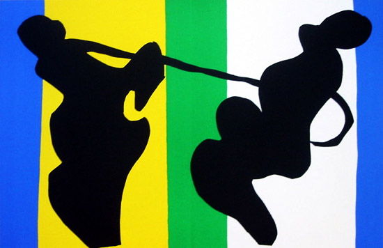 Lithographie Henri Matisse : JAZZ : Le cow boy