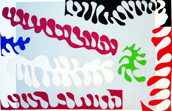 Lithographie Henri Matisse : JAZZ : Le lagon 1