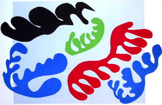 Lithographie Henri Matisse : JAZZ : Le lagon 3