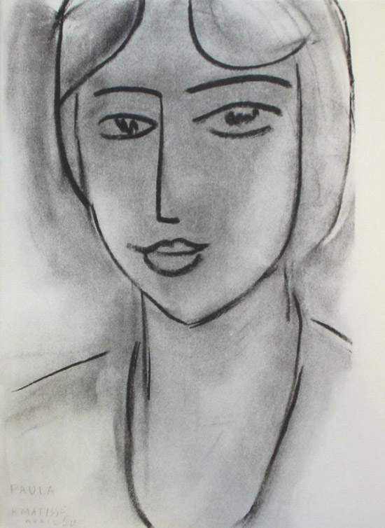 Affiche Henri Matisse : Paula, 1952