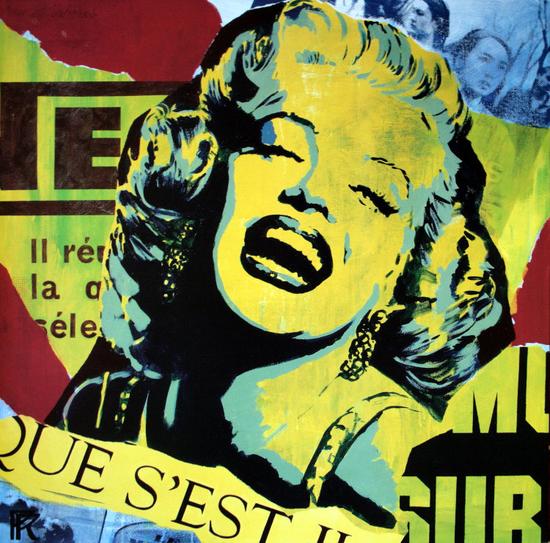 Paul RAYNAL : Marilyn MONROE - Que s'est-il pass : Reproduction en Affiche d'art, poster