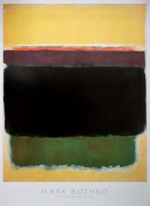 Stampa Su Tela Mark Rothko – Quadro 30x45cm Senza Cornice – Poster Artistico Per Decorazione Murale Soggiorno O Camera Da Letto