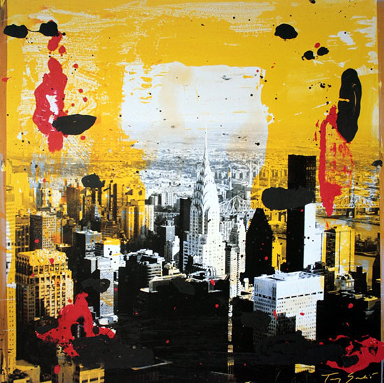 Affiche Tony Soulié : Yellow City