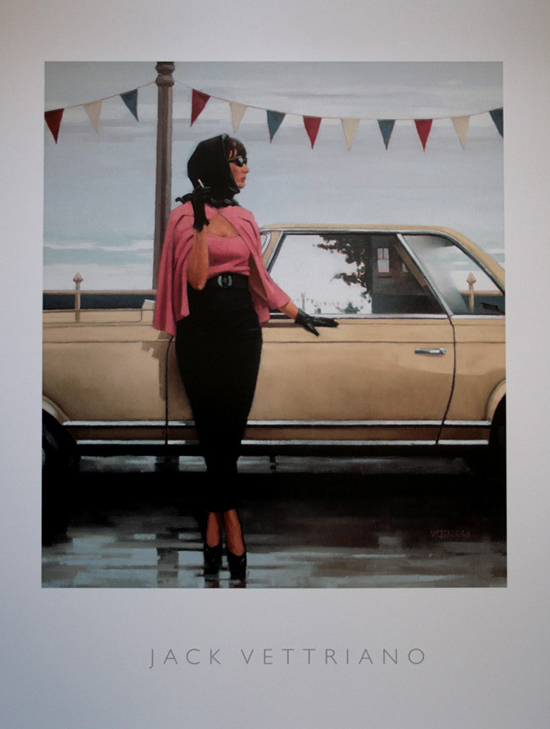 Jack Vettriano poster print, Suddenly One Summer