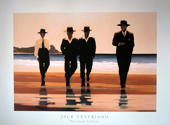 Affiche Jack Vettriano : The Billy Boys