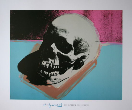 Stampa Andy Warhol, Skull, 1976