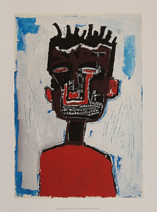 Jean Michel Basquiat Fine Art Print, Self-Portrait, 1984