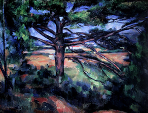 Affiche Paul Cézanne, Le Grand Pin, 1892-1896