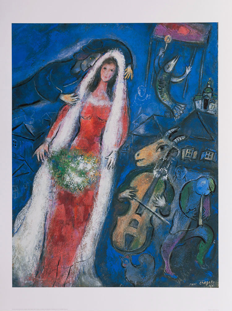 Marc Chagall poster : The 1950
