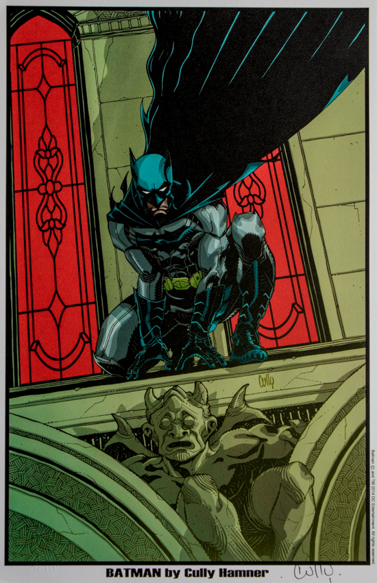 Affiche signe de Cully Hamner : Batman