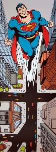 Affiche DC Comics, Superman
