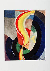 Lámina Robert Delaunay, Helix, 1923