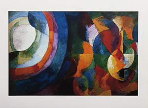 Affiche Robert Delaunay, Simultaneous Contrasts, 1913