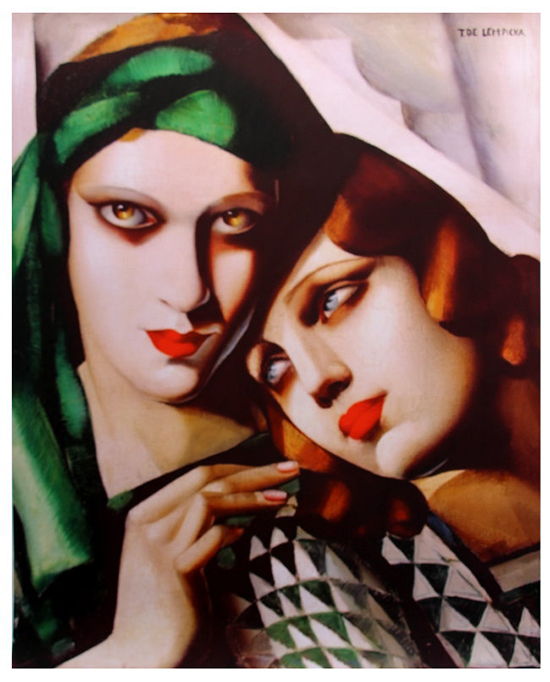 Lámina Tamara De Lempicka, Le turban vert, 1929
