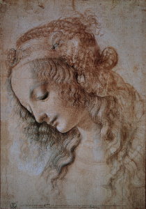 Leonardo Da Vinci poster, Mary Magdalene