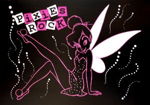 Walt Disney poster, Pixies Rock