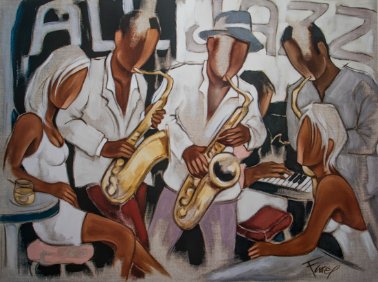 Lámina Pierre Farel, All Jazz