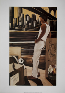 Pierre Farel poster, Pause Brooklyn