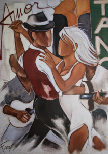 Pierre Farel poster, Tango di Amor