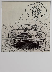 Affiche Franquin : Turbotraction