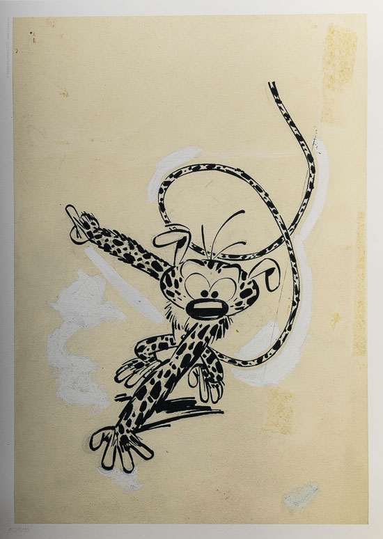 Affiche André Franquin : Le Marsupilami