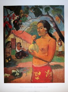 Paul Gauguin print, Ea Haere Ai Oe