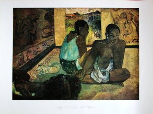 Paul Gauguin print, Te Rerioa