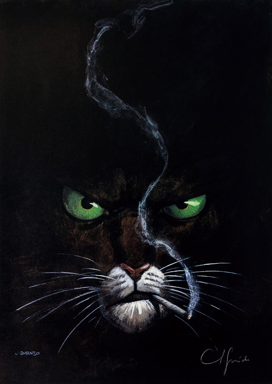 Affiche signe de Juanjo Guarnido : Blacksad, Quelque part entre les ombres