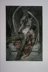 Juanjo Guarnido poster : Blacksad et l'ange
