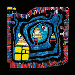 Affiche Hundertwasser, End of the waters