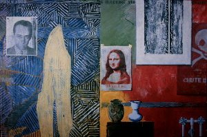Jasper Johns poster, Racing thoughts, 1983