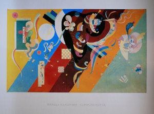 Vassily Kandinsky print, Composition IX, 1924