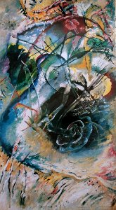 Vassily Kandinsky print, Improvisation, 1914