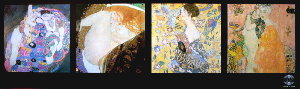 Stampa Gustav Klimt, Le donne