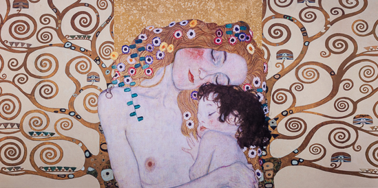 Lámina Gustav Klimt, Maternidad