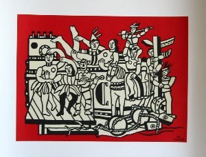 Affiche Fernand Léger, La grande parade