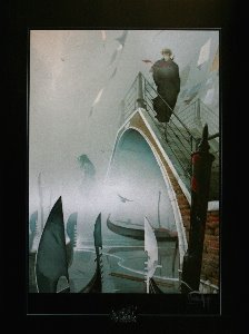 Emmanuel Lepage Art print, Venise