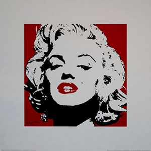 Affiche Marilyn Monroe - Red II