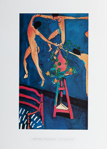 Henri Matisse poster, Nasturtiums with the Painting Dance II, 1912