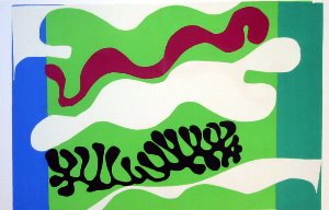 Lithographie Matisse, Le lagon 2